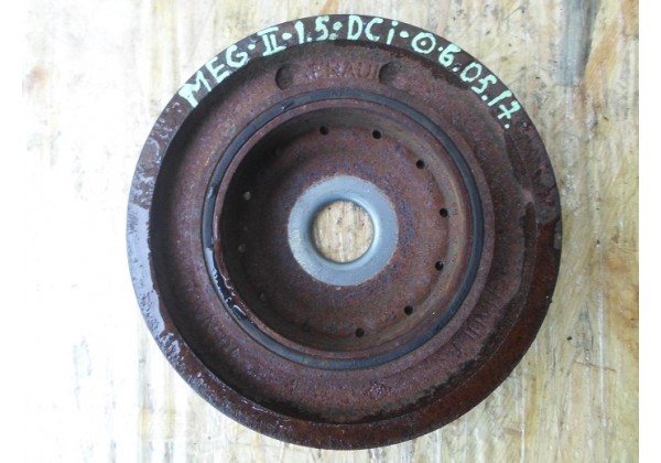 шків колінвалу Renault Kangoo, Clio, II, III, Modus, Scenic II, Fluence, Megane II, III, Laguna III, Sandero,1.5dci, 123033245R, 8200477938